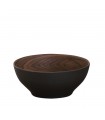 Bowl in Brown Bamboo Fiber ø 23cm