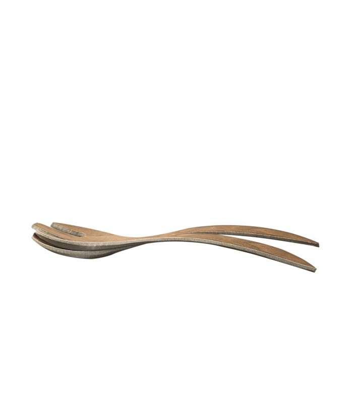 Cutlery for Brown Bamboo Fiber Salad