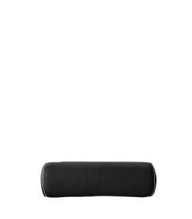 Removable Lining For External Use. Black Cylindrical Pillow