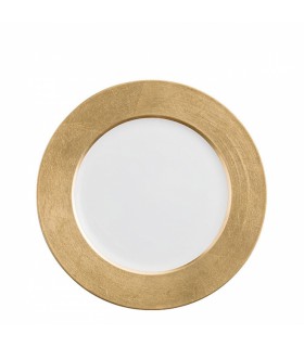 Service gold_Under plate with gold strip