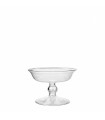 Glass_Small glass pedestal bowl
