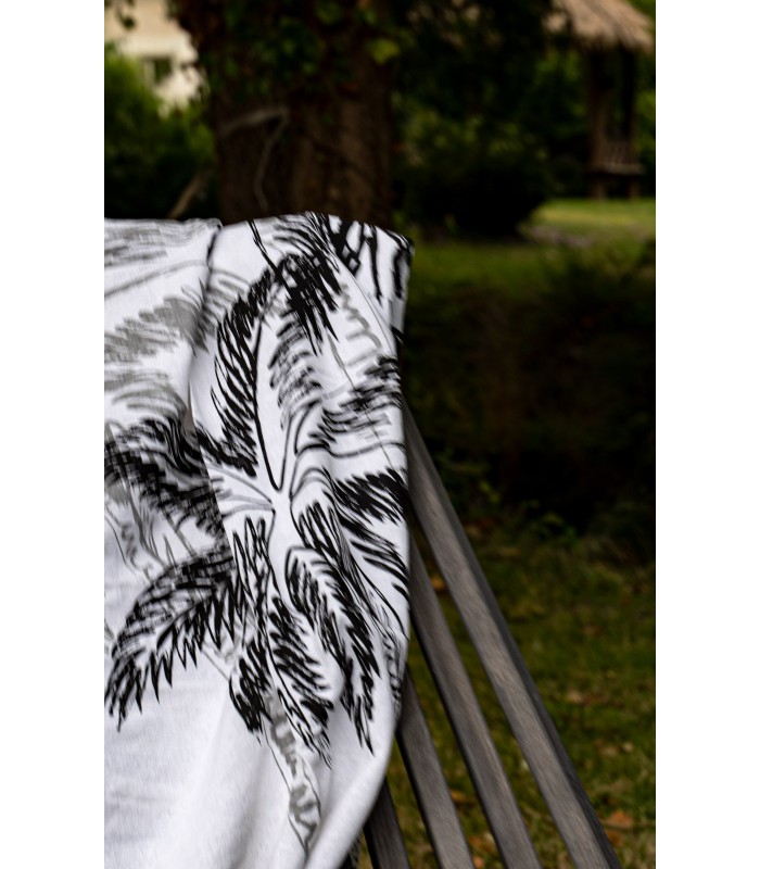Serviette de Hammam Palmier Blanc