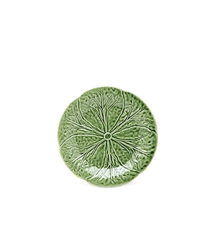 Green medium plate in cabbage optic