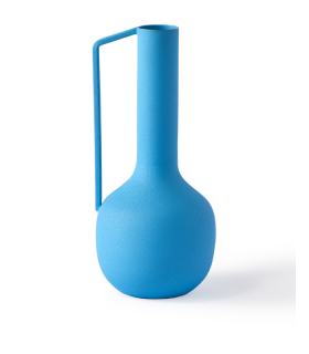 Vase décorative turquoise
