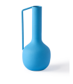Decorative turquoise blue vase