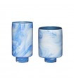 Vases Cloud Bleu/Blanc (set de 2)