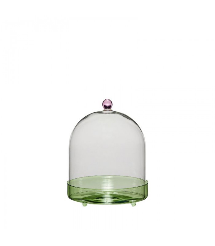 Cloche flora alimentaire vert