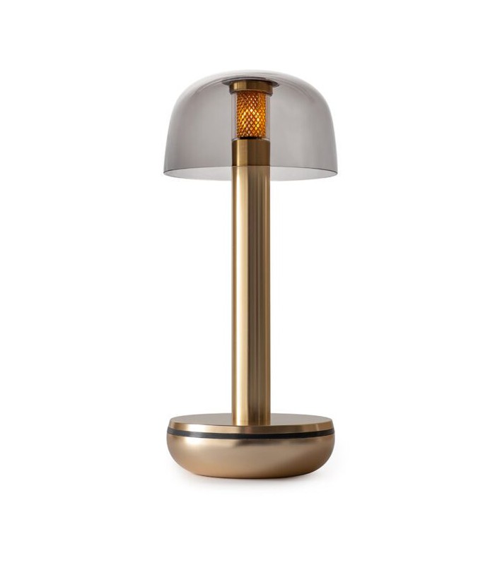 Lampe two gold Smoked