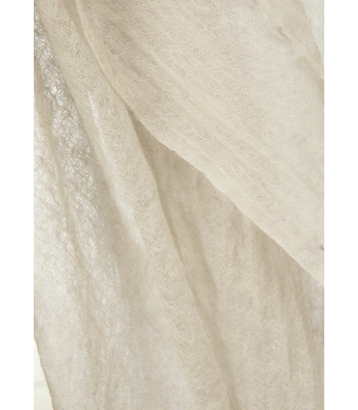 Cashemer shawl semi- felted