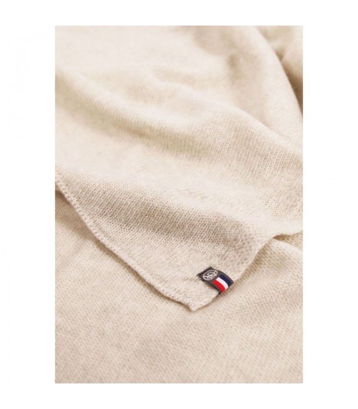 Poncho Paule in cashmere sand