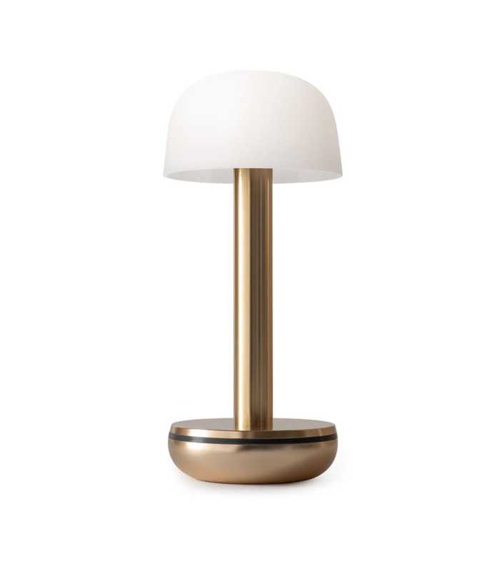 Lampe two gold Smoked