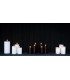 Sille Rechargeable Candles White