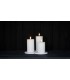 Sille Rechargeable Candles White (Set de 3) Sille Rechargeable Candles White (Set de 3)