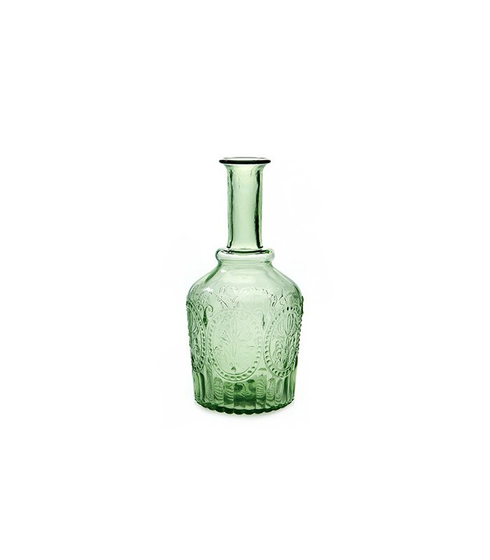 Decanter green glass