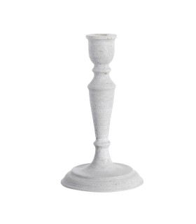 Soft gray candlestick medium