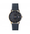 Watch_Paul navy leather strap