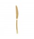 Titanium gold plated knife Titanium gold plated knife