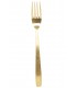 Couverts fourchette doré en inox