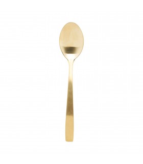Titanium gold plated teaspoon