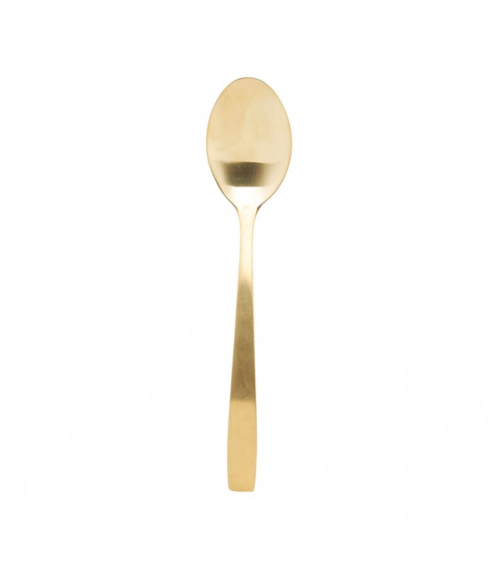 Titanium gold plated teaspoon