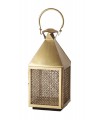 Lantern small brass plated