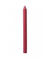 Paraffin wax tapered candle red