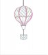 Dotted Hot air balloon