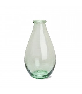 Vase in recycled glass