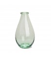 Vase classique en verre recyclé