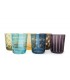 Set de 6 verres multicolores Set de 6 verres multicolores