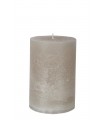 Light gray candle wide