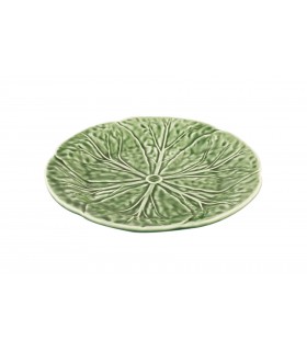 Green medium plate in cabbage optic