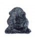 Peau de mouton bleu marine foncé Peau de mouton bleu marine foncé