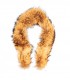 Fur_Raccoon collar natural brown