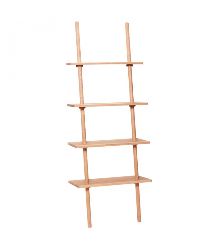 Etagère échelle en chêne Naturel