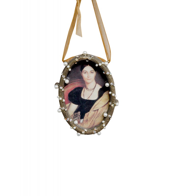 Camée Nid d'Abeille et Perle